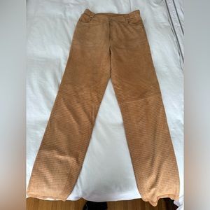 Vintage suede pants